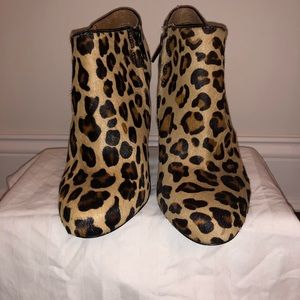 Leopard booties